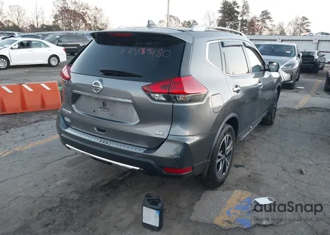 2017 Nissan Rogue Sl z USA, uszkodzony, nr VIN JN8AT2MT7HW405300